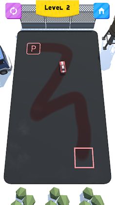 Drawing to Park the Car - Screenshot 4
