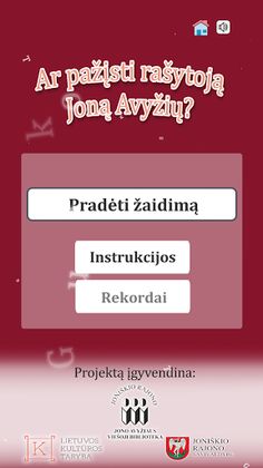 Ar pažįsti rašytoją Joną Avyži - Screenshot 1