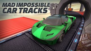 Mad Impossible Car Tracks 3D - Screenshot 1