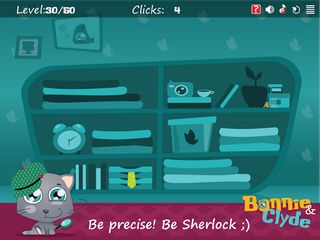 Bonnie & Clyde: puzzle, find t - Screenshot 2