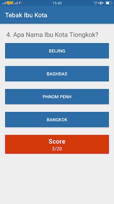 Tebak Ibu Kota - Screenshot 4