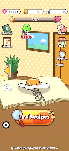 Gudetama Tap! PUZZLE - Screenshot 1