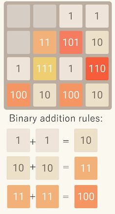 Binary math puzzle game - Screenshot 1