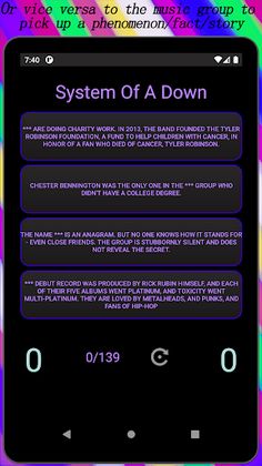 Music band facts - Screenshot 4