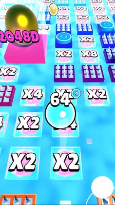 Sky Ball 2048 - Screenshot 1