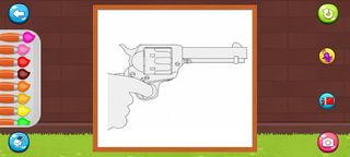 Weapons Coloring game - Screenshot 3