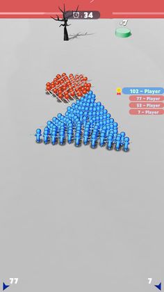 crowd war 3d - Screenshot 4