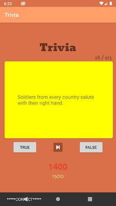 Trivia Game - Screenshot 3