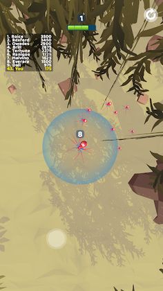 Spider .IO: Clash of Bugs - Screenshot 1