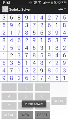 Sudoku Solver 2 - Screenshot 2