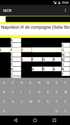 Crosswords (Seven words) - Screenshot 2