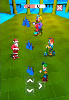 Santa Claus-Playing Snowballs - Screenshot 3