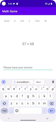 Math Game - Screenshot 2