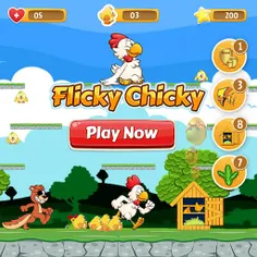 Flicky Chicky - Screenshot 1