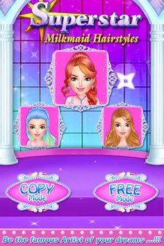Superstar Milkmaid Hairstyles - Screenshot 2