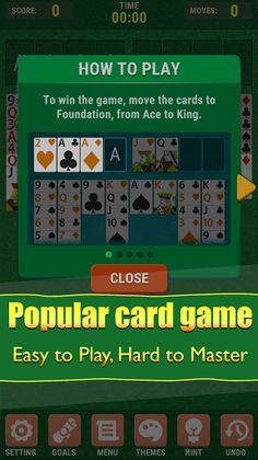 FreeCell Solitaire NFTP Game - Screenshot 3
