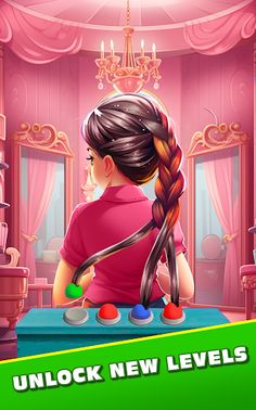 Hair Tangle 3D: Untie the Knot - Screenshot 1