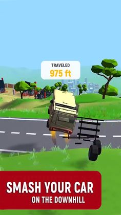 Crash Delivery: car jumping - Screenshot 3