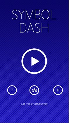 Symbol Dash - Screenshot 1