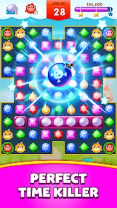 Jewel Crush Legend - Match 3 P - Screenshot 3