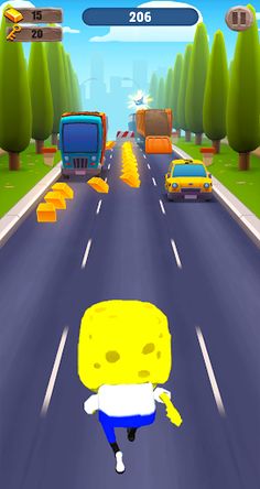 Sponge Neighbor Bob Run Hero - Screenshot 2