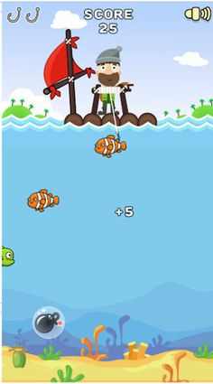 Tiny Fishing game - Screenshot 3
