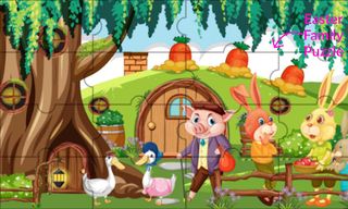 Easter Bunny Games Puzzles - Screenshot 2