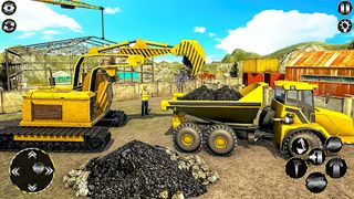 Coal Mining Game Excavator Sim - Screenshot 1
