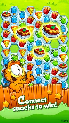 Garfield Snack Time - Screenshot 1