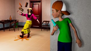 Crazy evil teacher 3d games - Screenshot 1