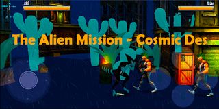 The Alien Mission - Cosmic Des - Screenshot 1