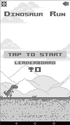 Dinosaur Run - Screenshot 1