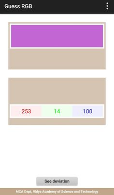 Guess RGB - Screenshot 4