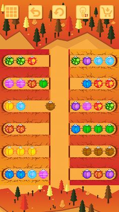 Sort Ball Puzzle. Bug Hole's - Screenshot 4