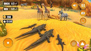 Angry Crocodile Attack Game - Screenshot 3