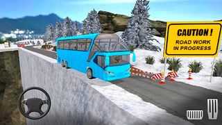 Offroad Snow Hill Bus Driving - Screenshot 2