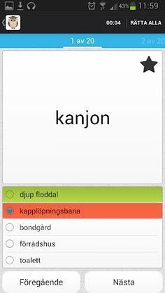 Högskoleprovet ORD - Ordprovet - Screenshot 4