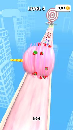 Cotton Candy Roll 3D - Screenshot 3