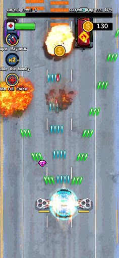 Fighting Car: Endless Racing - Screenshot 2