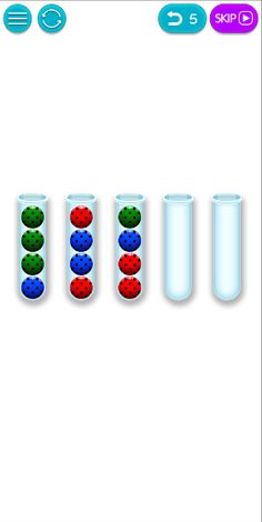 Ladybug Bubble Sort Gummy - Screenshot 1