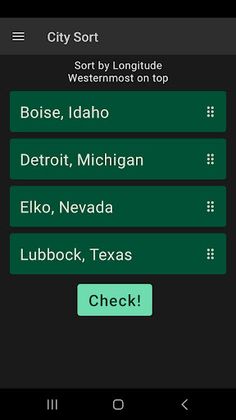 City Sort - Screenshot 1