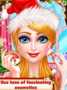 Christmas Girl Makeover Game - - Screenshot 3