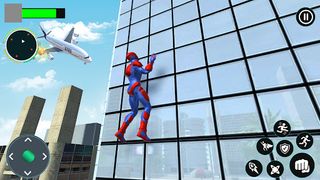 Flying Spider Rope Hero 3D - Screenshot 2