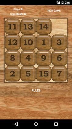15-puzzle or Game of Fifteen - Screenshot 1