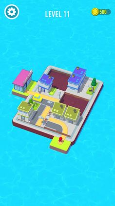Swap Puzzle 3D - Build a Road - Screenshot 3
