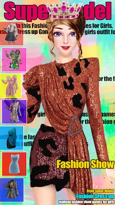 Fashion Show:Makeup Games - Screenshot 1