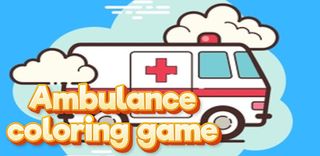 Coloring Ambulance Cars - Screenshot 1