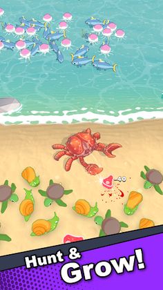 Crab Life - Idle Rpg - Screenshot 3