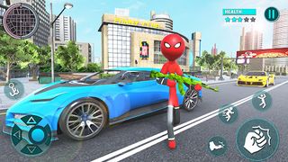 Rope Hero Spider Stickman War - Screenshot 2
