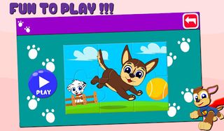 Super Puppy Paw Jigsaw Puzzles - Screenshot 2